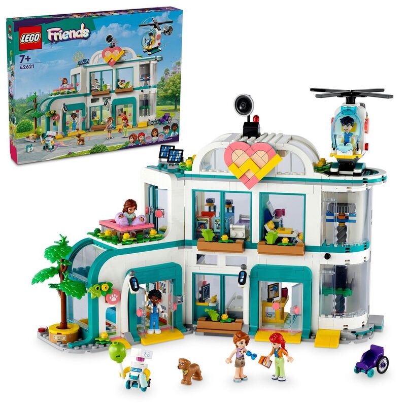 LEGO Friends Heartlake City Hospital 42621 (1045 Pieces)