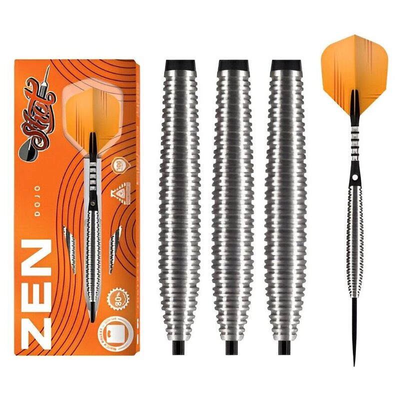 Shot Darts Zen Dojo 80% Tungsten Steel Tip Dart Set 21gm
