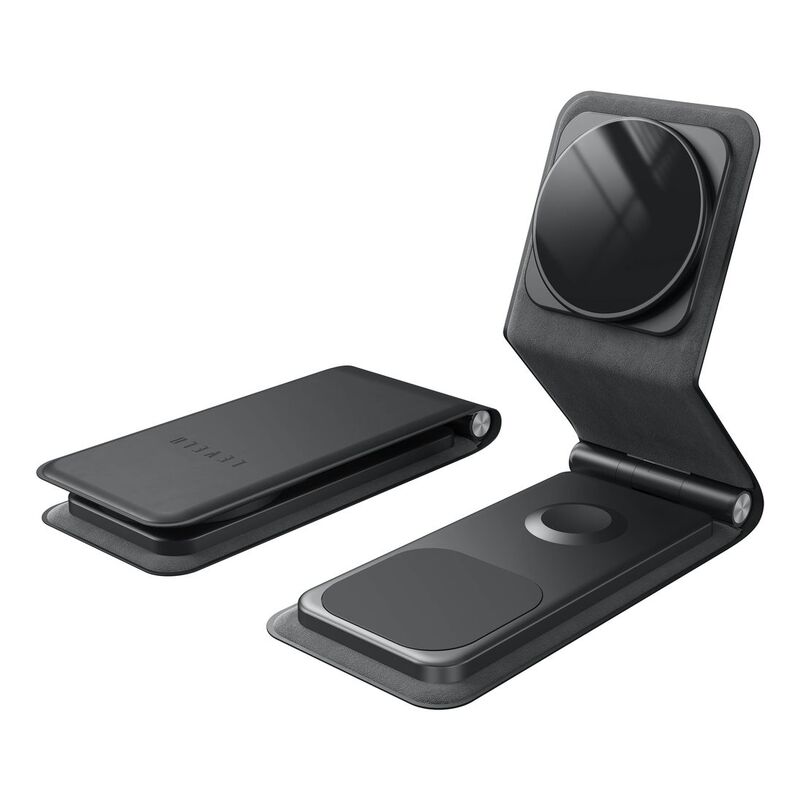 Levelo Arch Trio Magsafe Wireless Charging Stand - Black