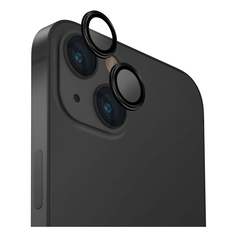UNIQ Optix iPhone 15 Pro Aluminium Camera Lens Protector - Midnight