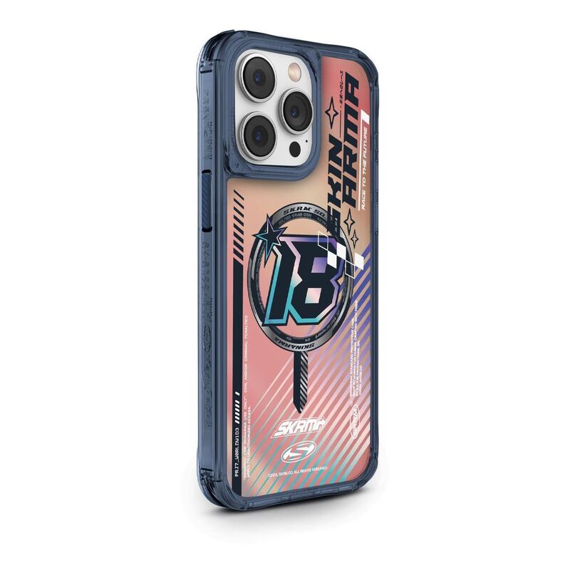 SkinArma iPhone 15 Pro Max Case - Drift Mag-Charge - Blue