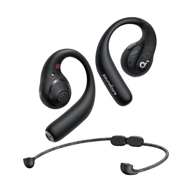 Soundcore Aerofit Pro Secure Open-Ear Sport Earbuds - Black