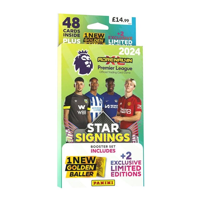 Panini Premier League 2023/24 Adrenalyn Xl Star Signings Booster Set (Assorted)