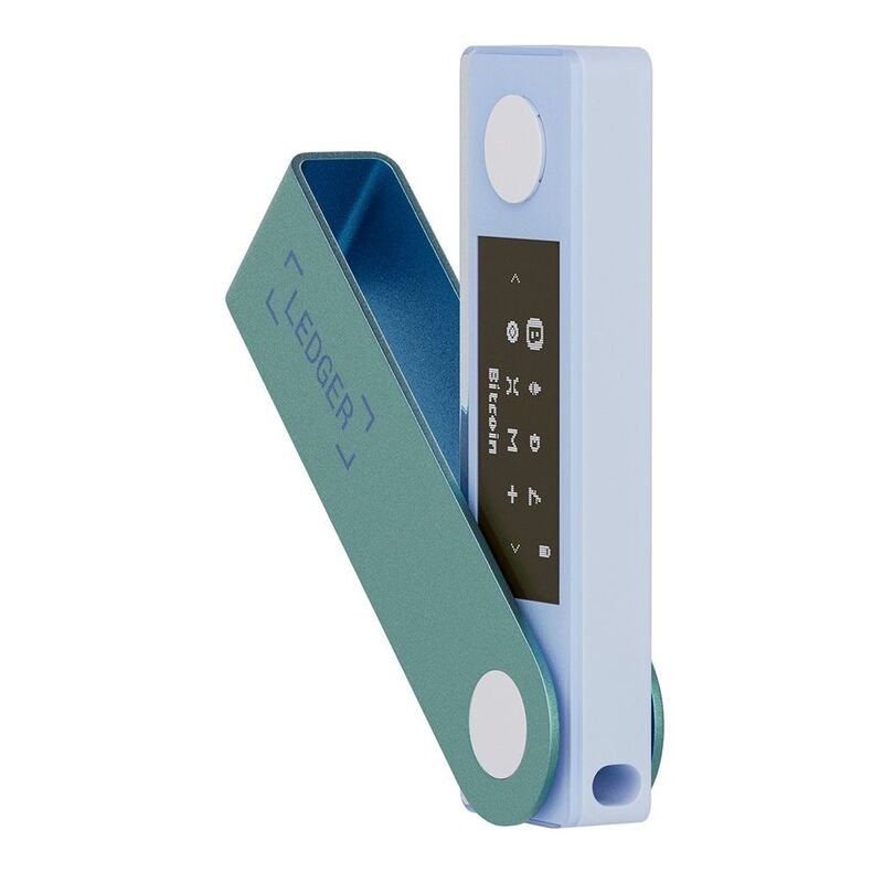 Ledger Nano X Crypto Hardware Wallet - Pastel Green
