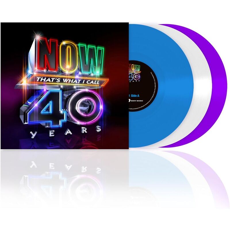 Now That's What I Call 40 Years (Limited Edition) (Colored Vinyl) (3 Discs) | Various Artists