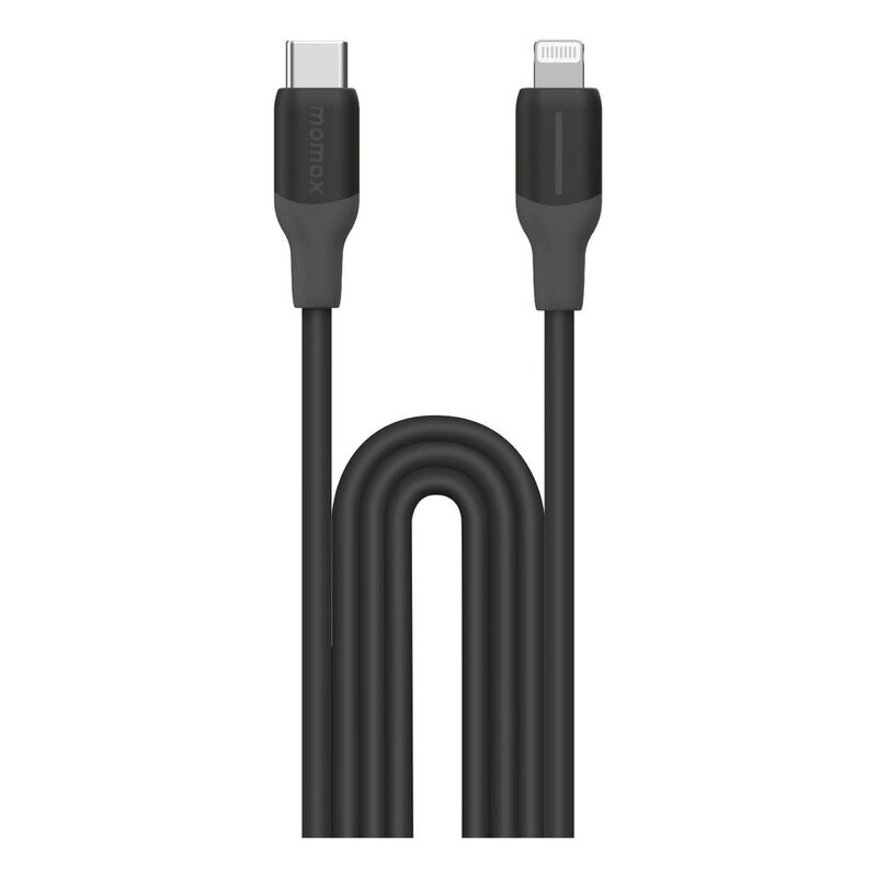 Momax 1-Link Flow 35W USB-C To Lightning Cable 1.2m - Black