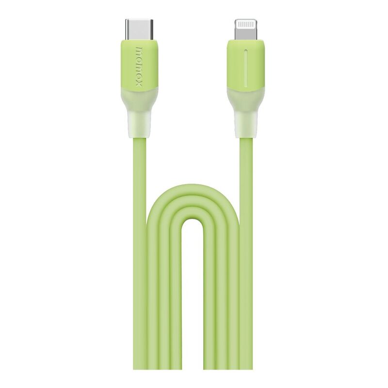 Momax 1-Link Flow 35W USB-C To Lightning Cable 1.2m - Green