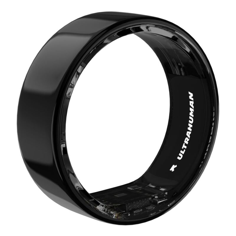Ultrahuman Ring AIR Smart Ring - Size 5 - Aster Black