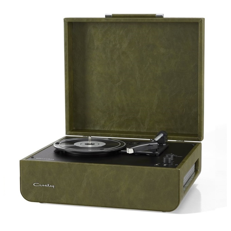 Crosley Mercury 2-Way Bluetooth Turntable with Built-in Speakers - Forest Green