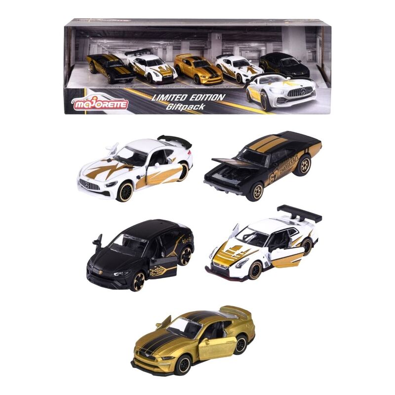 Majorette Limited Edition Giftpack Diecast Cars (Pack of 5)
