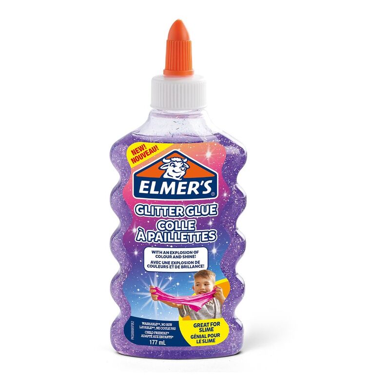 Elmer's Glitter Glue 177 ml - Purple