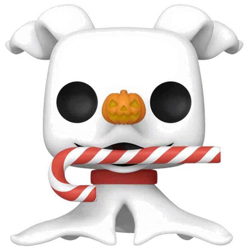 Funko Pop! Disney The Nightmare Before Christmas 30th Zero With Candy Cane 3.75-Inch Vinyl Figure
