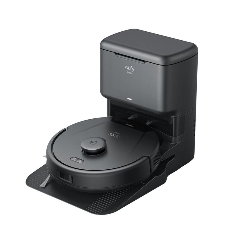 Eufy RoboVac Clean L60 Robotic Vacuum Cleaner with Self-Empty Station - Black