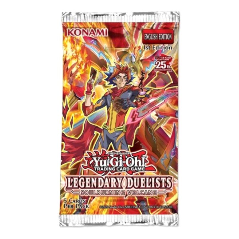 Yu Gi Oh TCG Legendary Duelists Soulburning Volcano Trading Cards