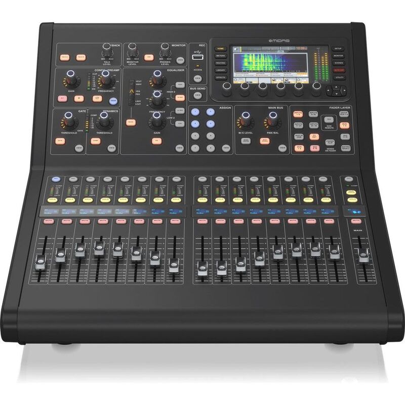 Midas M32R LIVE Digital Console for Live and Studio with 40 Input Channels / 16 Midas PRO Microphone Preamplifiers and 25 Mix Buses and Live Multit...