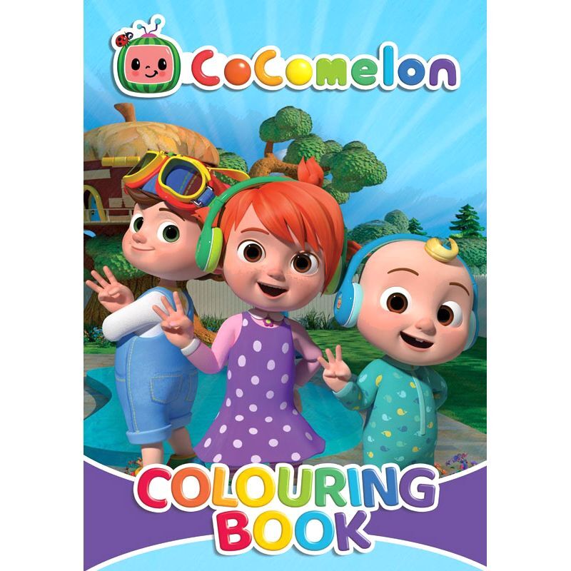 Alligator Cocomelon Copy Colour Book