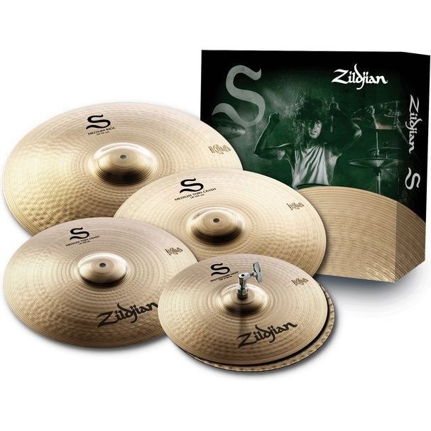Zildjian S390 S Series Performer 4-Piece Cymbal Set - 14/16/18/20 inch
