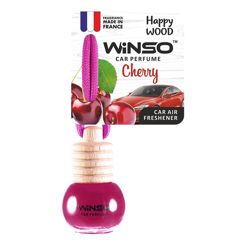 Winso Happy Wood Car Air Freshener - Cherry C160 5.5 ml