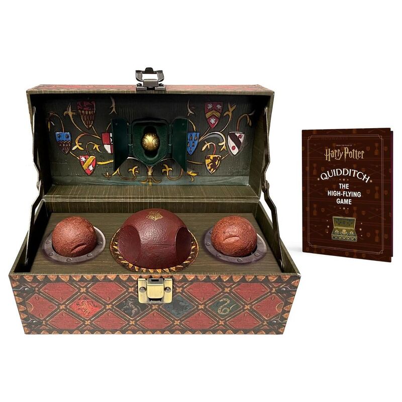 Harry Potter Collectible Quidditch Set (Includes Removeable Golden Snitch) | Running Press
