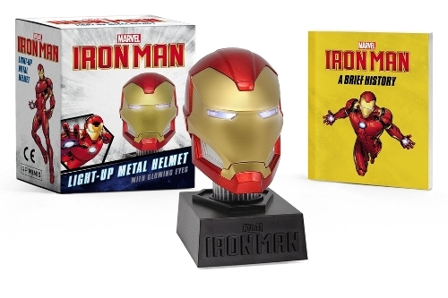 Marvel - Iron Man Light-Up Metal Helmet | Matthew K. Manning