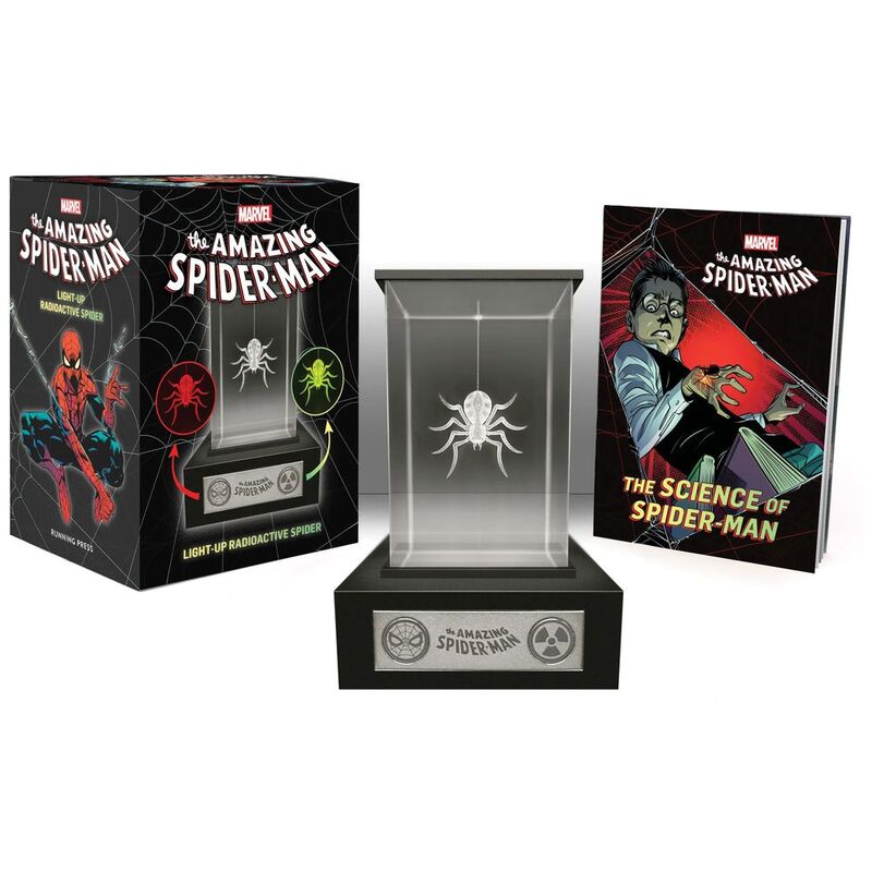 Marvel - The Amazing Spider-Man Light-Up Radioactive Spider | Matthew K Manning
