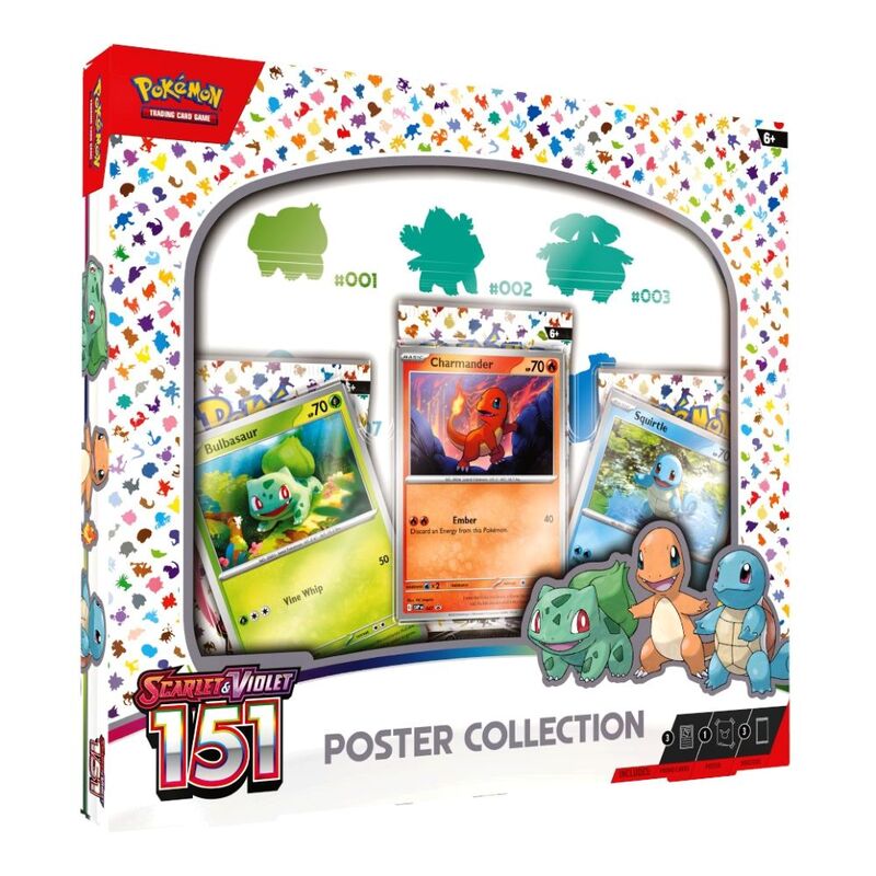Pokémon TCG Scarlet And Violet 151 Poster Collection Box
