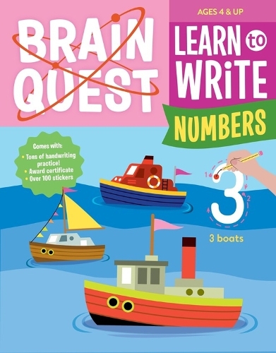 Brain Quest Learn To Write - Numbers | Workman Publishing