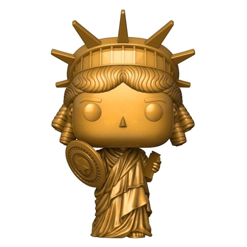 Funko Pop! Marvel Spider-Man No Way Home Lady Liberty with Shield NYCC 2022 3.75-Inch Vinyl Figure