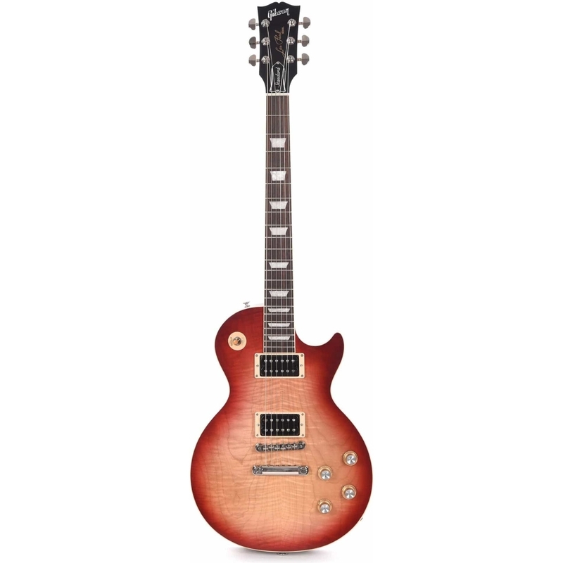 Gibson LPS6F002HNH1 Les Paul Standard '60s Faded Electric Guitar - Vintage Cherry Sunburst - Include Hardshell Case