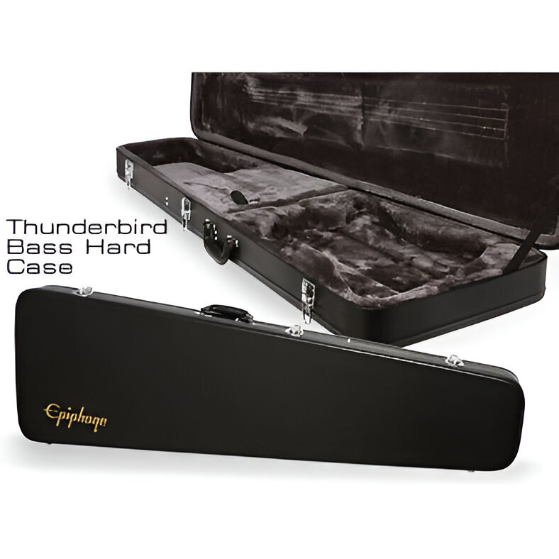 Epiphone 940-ETBCS Thunderbird Black Hardshell Case for Electric Bass
