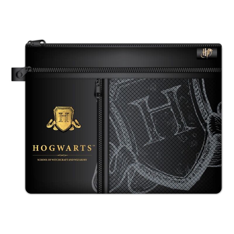 Blue Sky Studios Harry Potter Multi Pocket Study Wallet - Hogwarts Shield