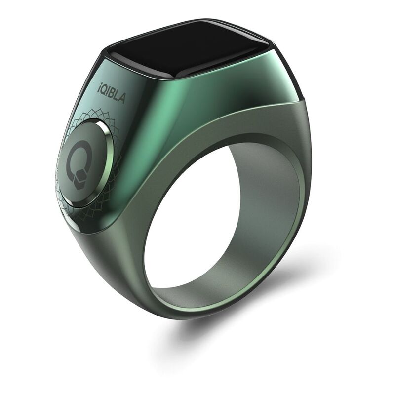 Iqibla Zikr Ring Flex Pro - Green (18-20-22 mm)