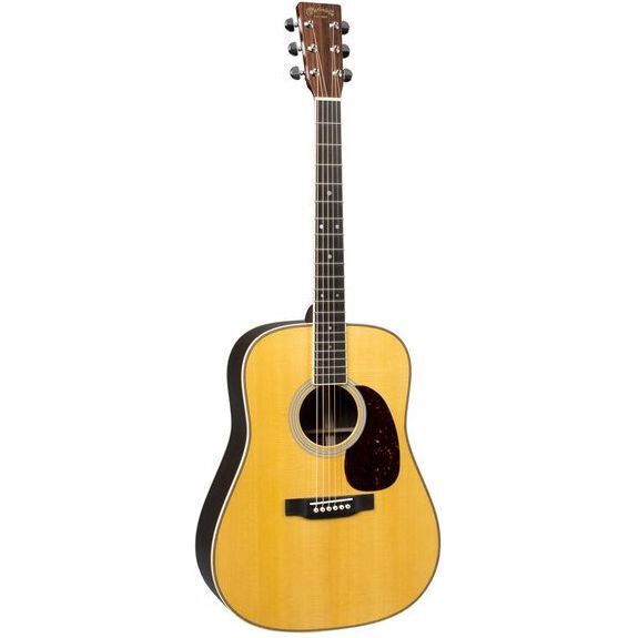 Martin Guitar HD35 Acoustic Guitar - Natural - Includes Martin Hardshell Case