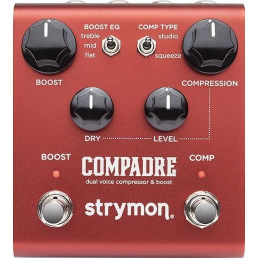 Strymon Compadre Dual Voice Compressor & Boost - Power Supply Included