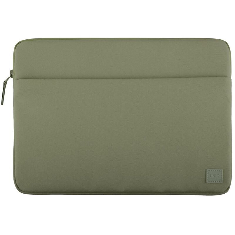 UNIQ Vienna Protective RPET Fabric Laptop Sleeve 14-inch - Laurel Green