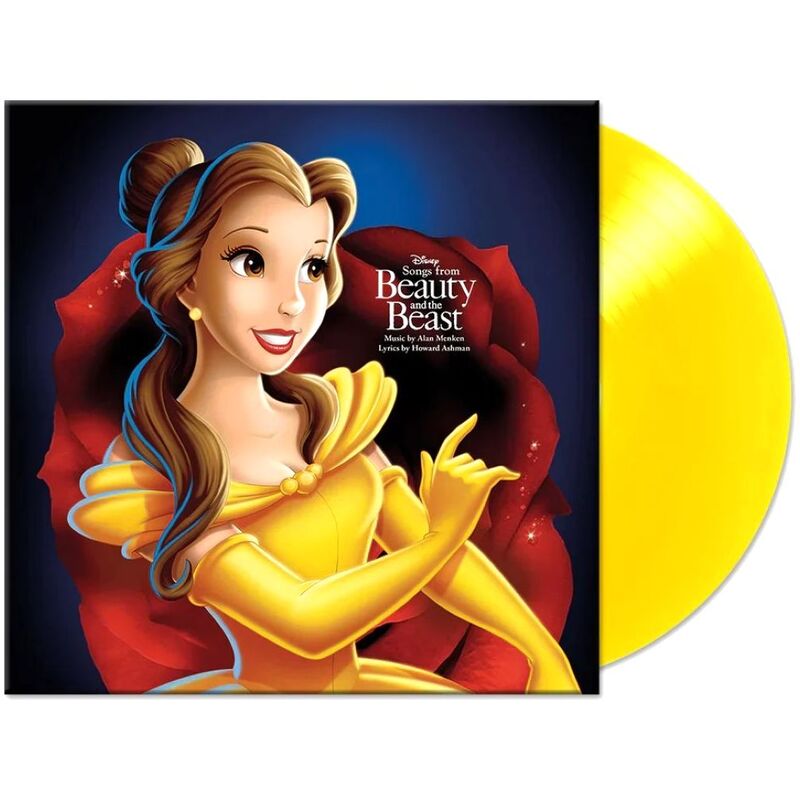 Disney Beauty And The Beast (Yellow Colored Vinyl) | Original Soundtrack