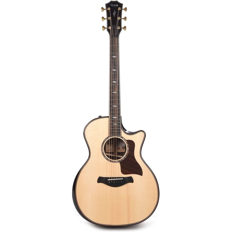 Taylor 814ce Grand Auditorium Builder's Edition Acoustic-electric Guitar - Natural Gloss - Includes Taylor Deluxe Hardshell Brown