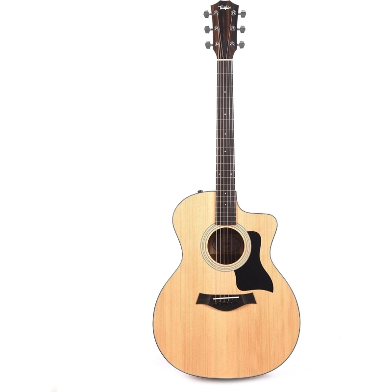 Taylor 114ce-S Grand Auditorium Acoustic-electric Guitar - Natural Sapele - Includes Taylor Gig bag