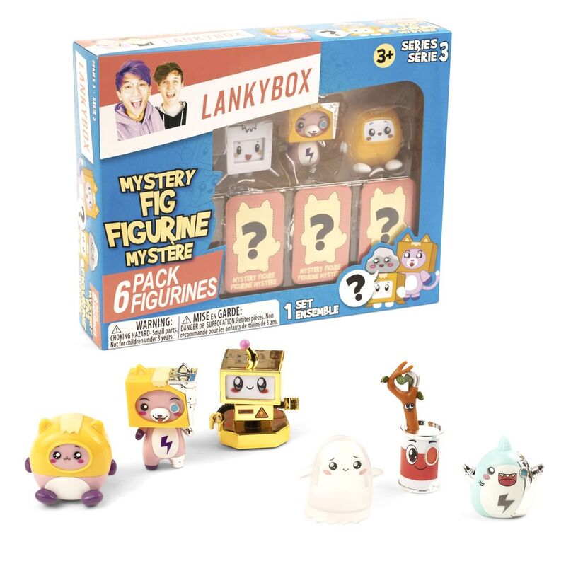 Lankybox Mystery Figures S3 (Pack of 6)