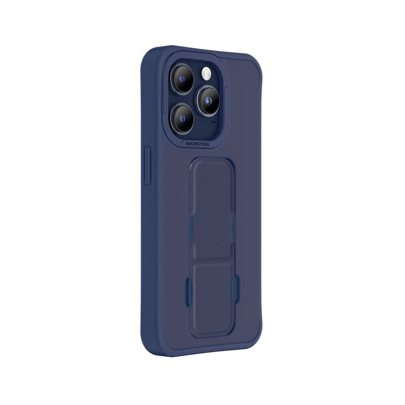 Amazing Thing Matte Pro MagSafe Drop Proof Case For iPhone 15 Pro Max 6.7-Inch - Dark Blue