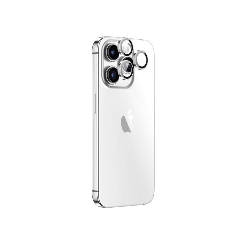 Amazing Thing iPhone 15 Pro 6.1-Inch /15 Pro Max 6.7-Inch Ar 3 Lens Glass - Roman Silver