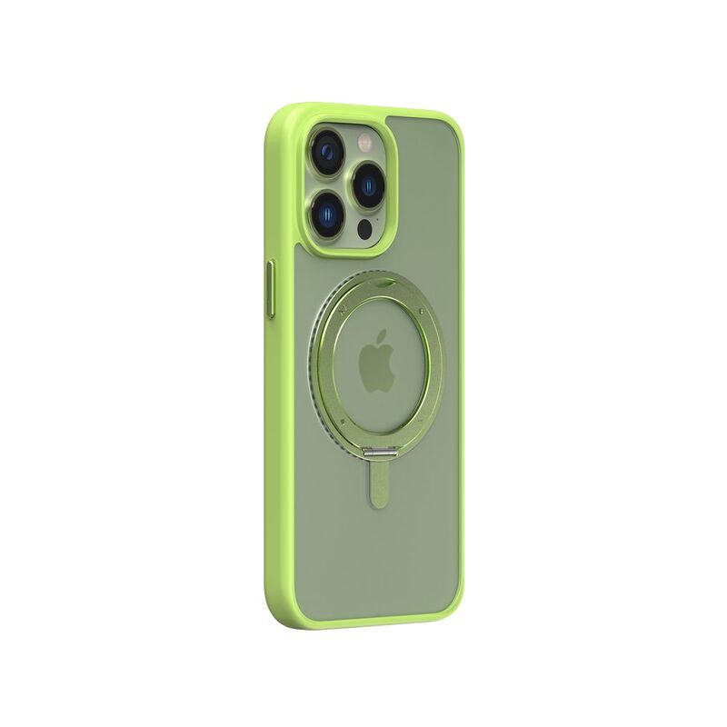 Momax Roller Magnetic Case For iPhone 15 Pro 6.1-Inch - Green