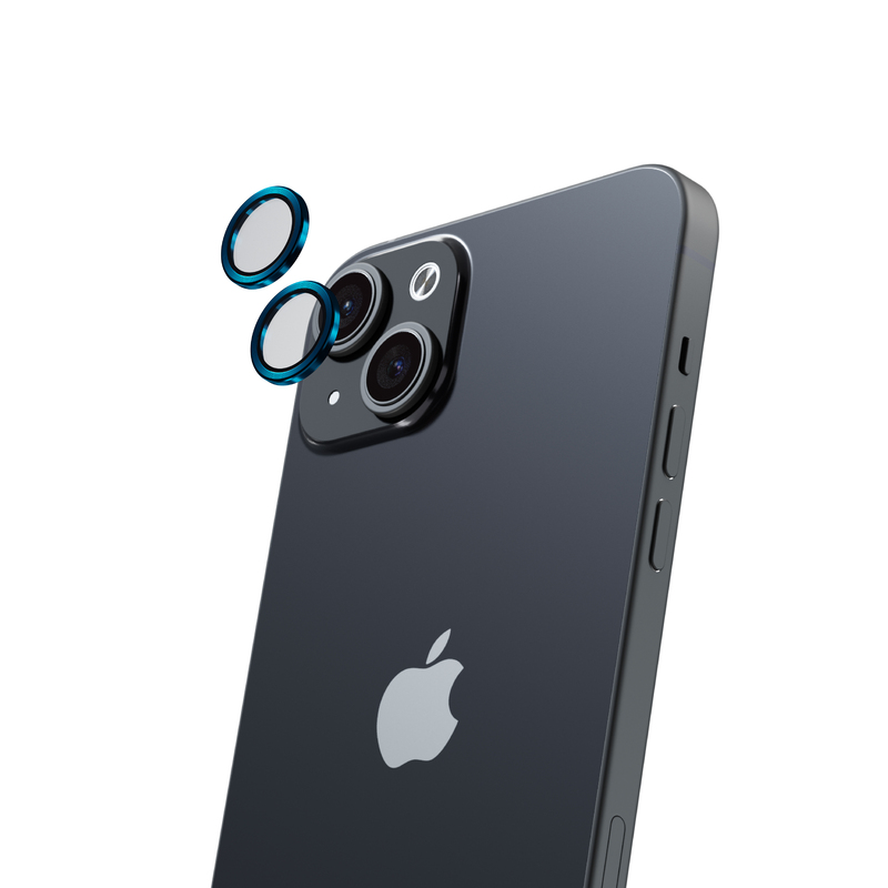 HYPHEN Camera Lens Protector for iPhone 15/Plus - Blue