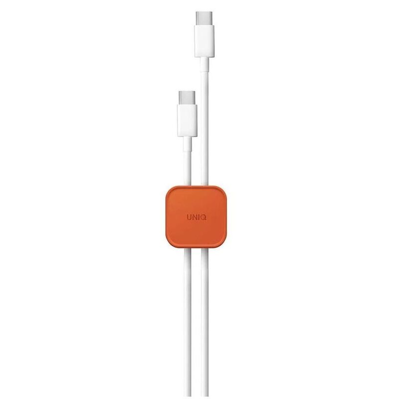 UNIQ Pod Adhesive Cable Organizers 8-in-1 - Sienna Orange