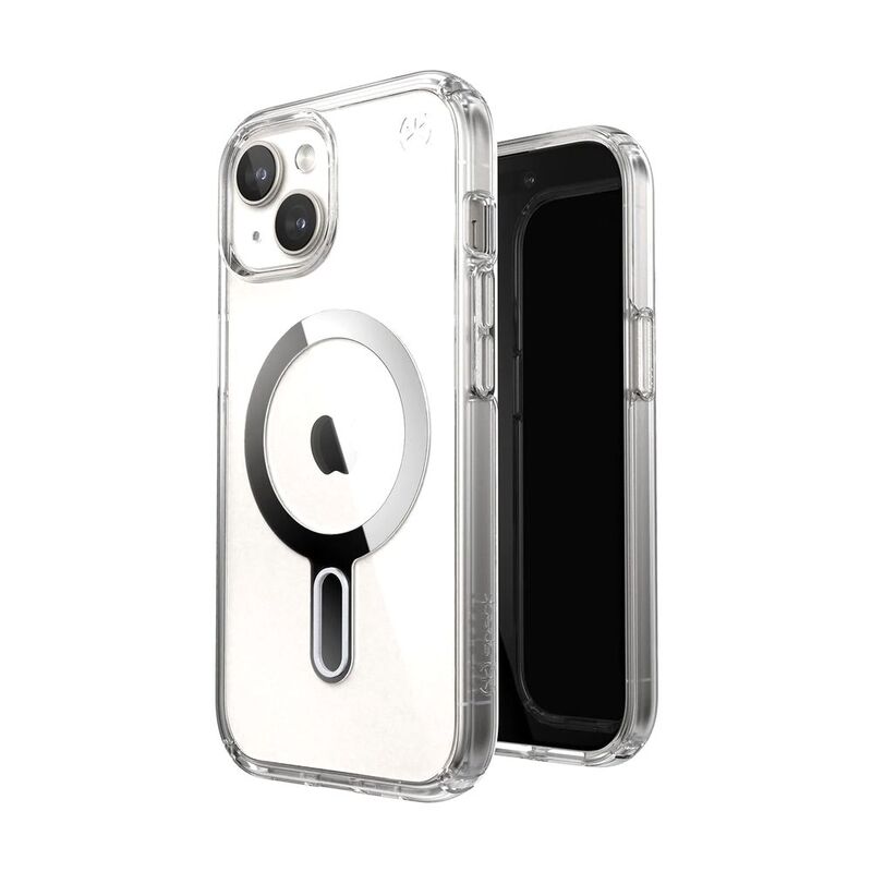 Speck Presidio Perfect-Clear Magsafe with Clicklock iPhone 15 Case - Clear