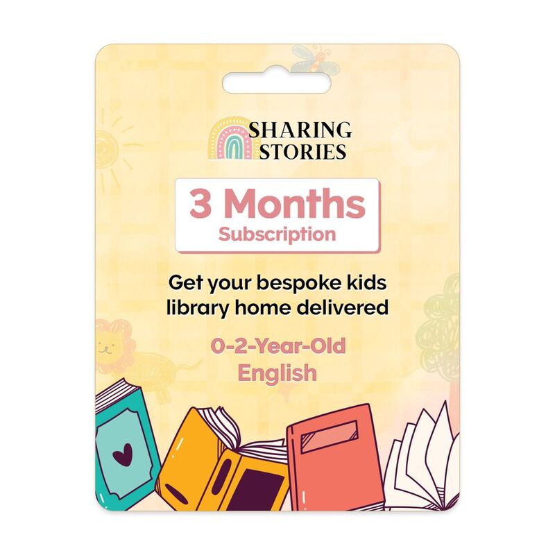 Sharing Stories - 3 Months Kids Books Subscription - English (0 to 2 Years)