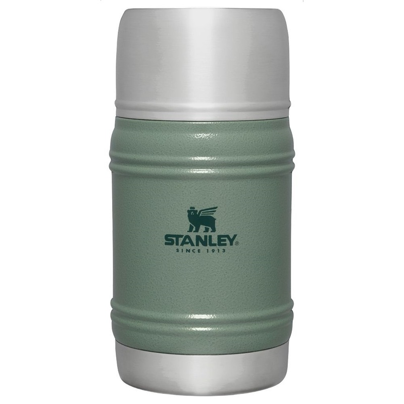 Stanley Artisan Stainless Steel Thermal Food Jar 500ml - Hammertone Green
