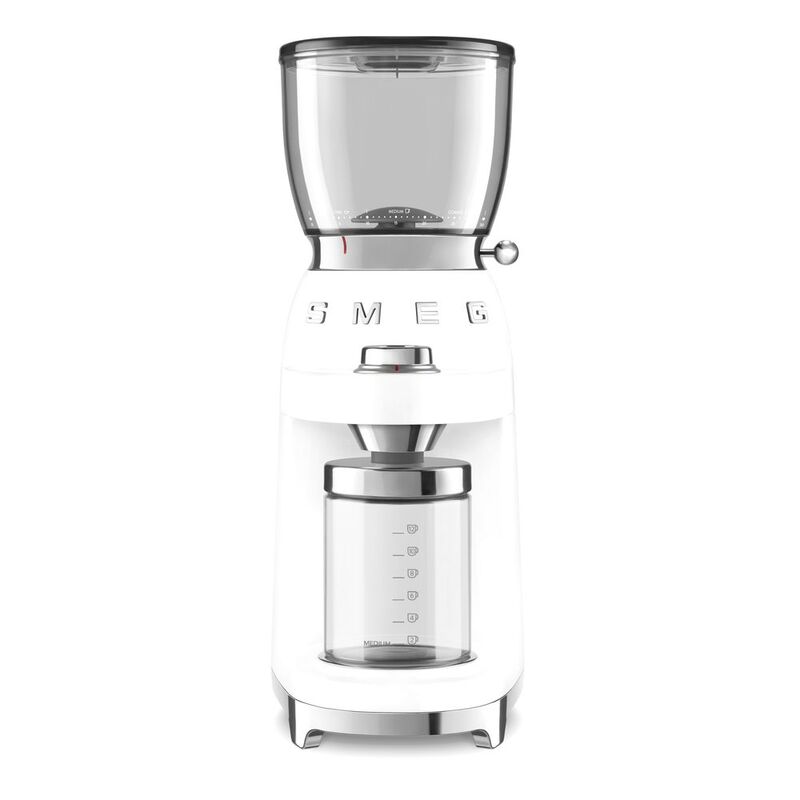 SMEG 50's Retro Style Coffee Grinder 150W - White