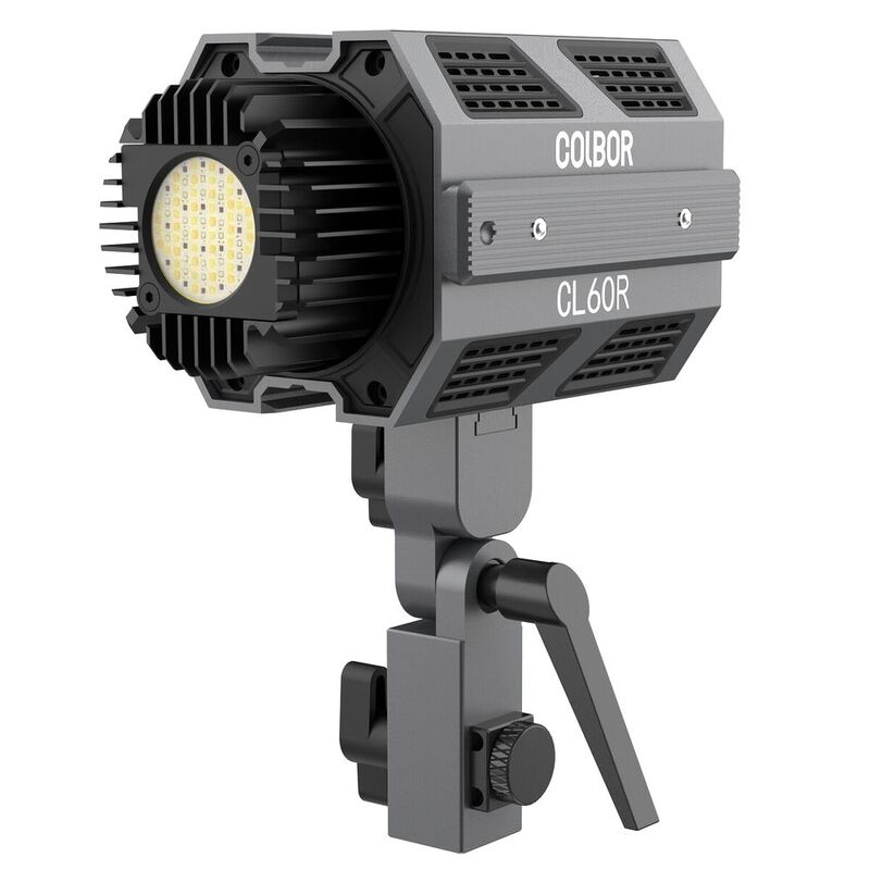 Colbor CL60R-UK RGB LED Studio Video Monolight - Black