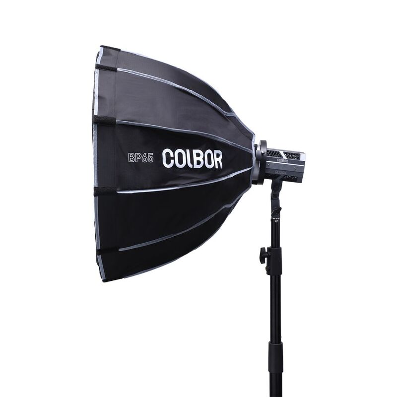 Colbor BP65 Quick-Setup Parabolic Softbox With Grid And Bowens Mount (65cm) - Black
